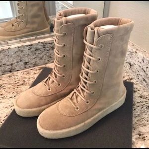 Yeezy Season 2 crepe boots